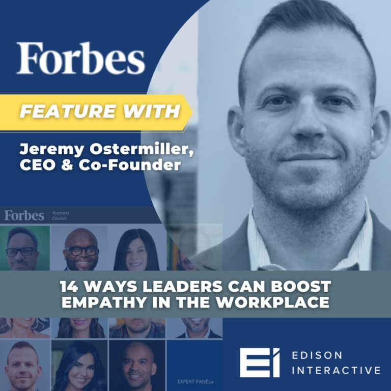 Empathy in the worlplace Forbes Council Jeremy Ostermiller